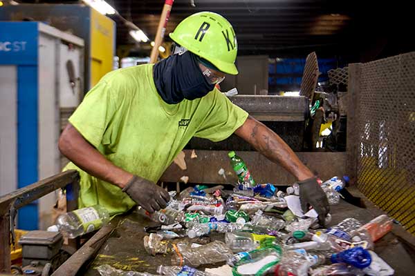 Recycling center