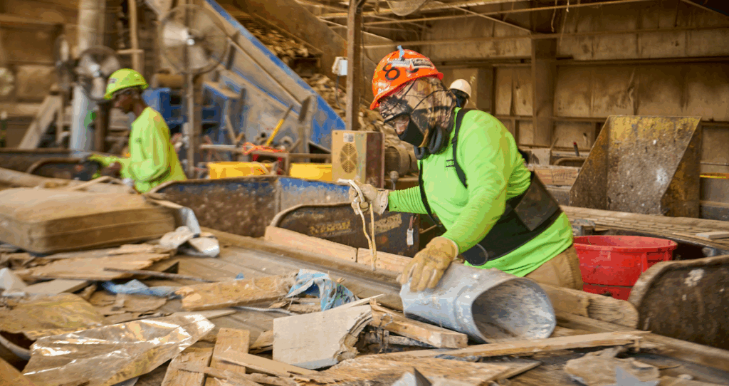 Hurricane Debris Recycling