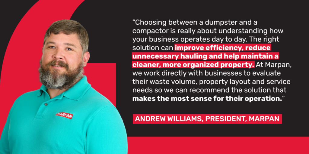 Compactors vs. Dumpsters Marpan